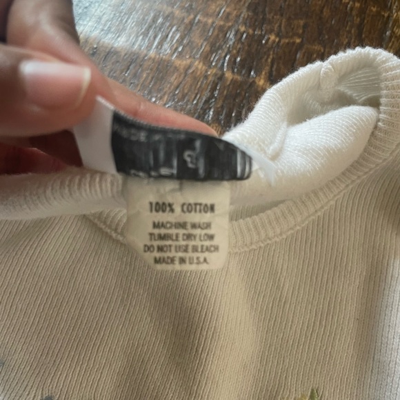 Y2K embroidered tank top - Picture 4 of 6